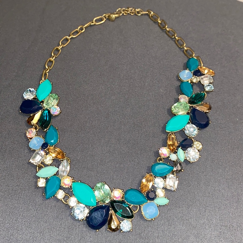 J. Crew Multicolor Statement Necklace